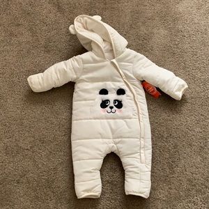 Wonder Nation panda baby Snowsuit